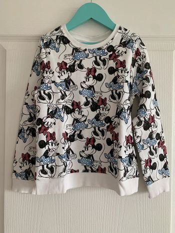 Sweat Minnie molletonné Disney en 6-7 ans