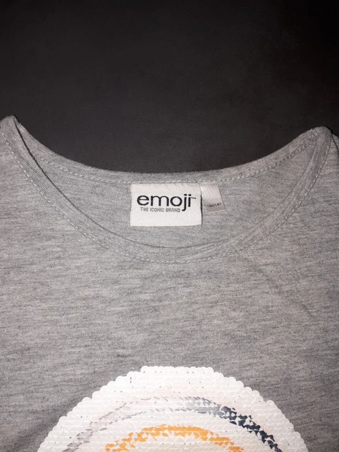 Tee-shirt Emoji 9-10 ans - photo numéro 4