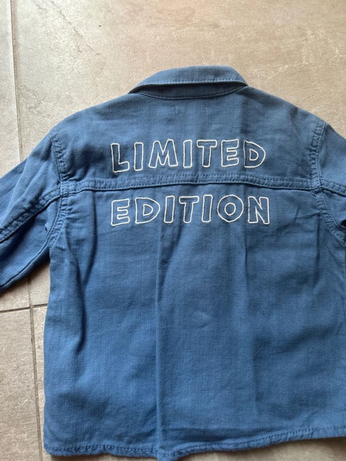 Veste en jean 12 mois - photo numéro 2