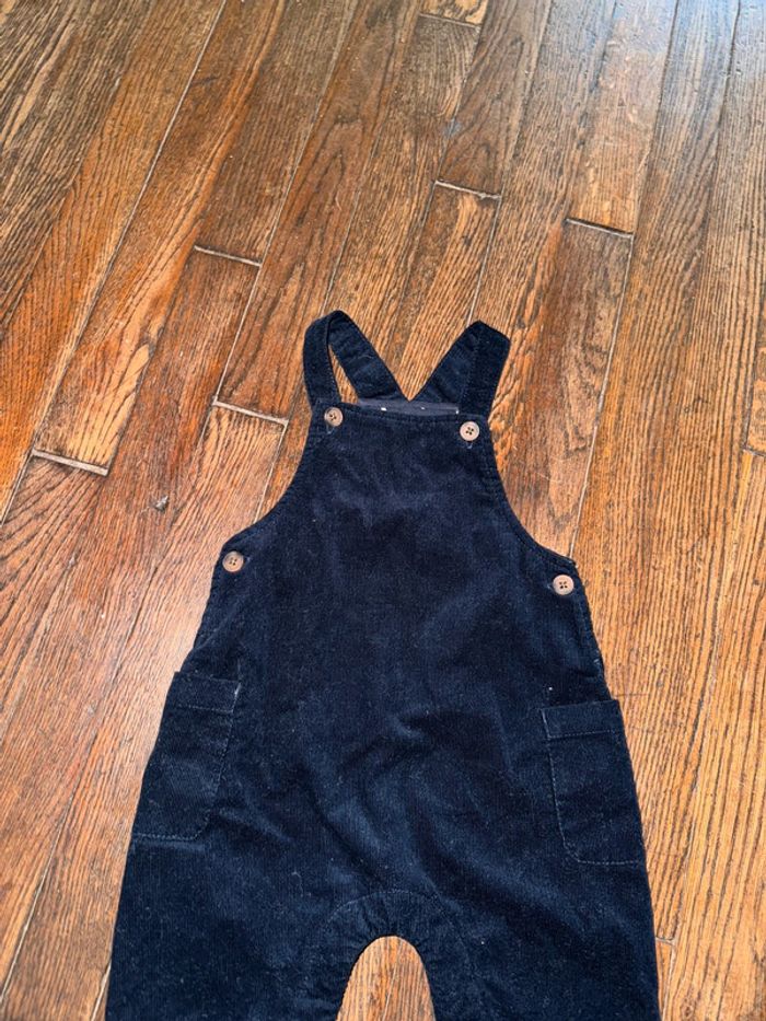 Salopette velour Bout’chou 3 mois - photo numéro 2