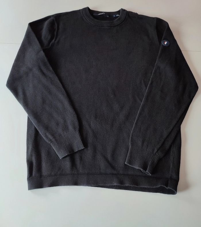 Pull Jack & Jones Premium noir - Taille L - photo numéro 3