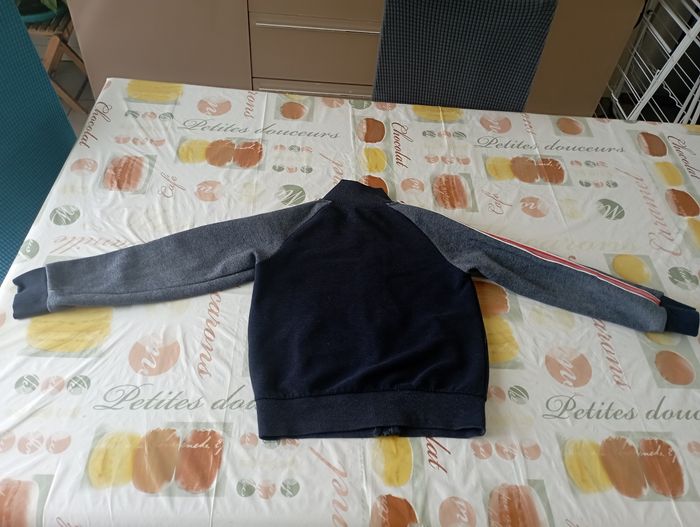 Gilet zippé marine manches longues 8 ans creeks 3€ - photo numéro 3