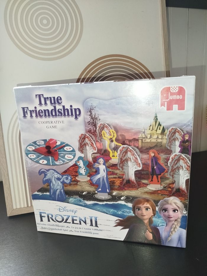 🟤 Jumbo Jeu de société Reine des neiges Neuf sous blister