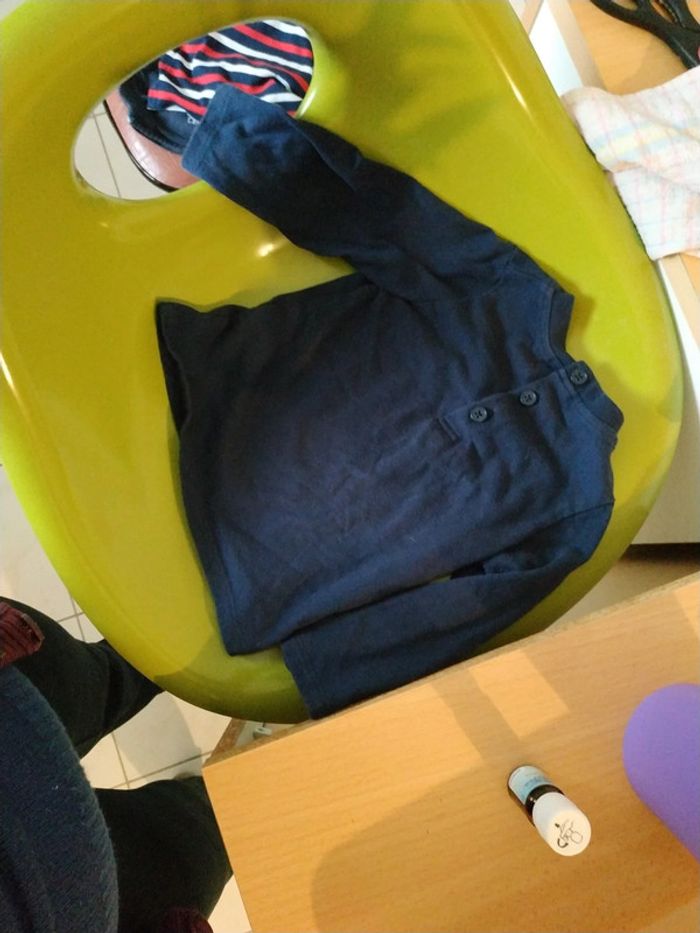 Chemise sweat t shirt bébé 12 mois