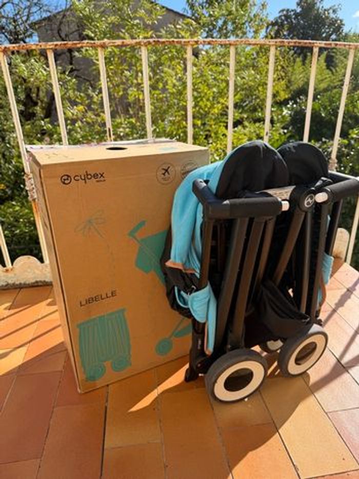 Poussette Cybex Libelle bleue - photo numéro 7