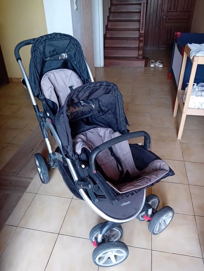 Poussette double