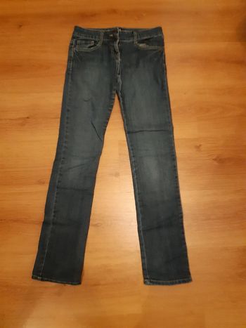 Jeans fille slim taille 12 ans
