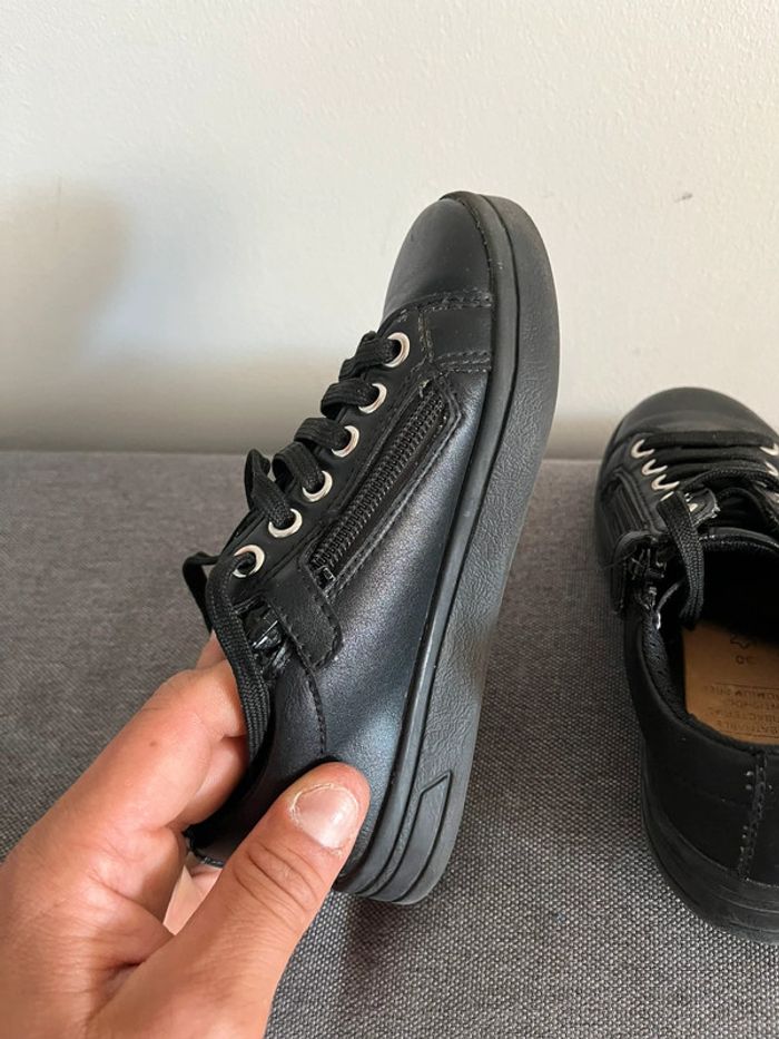Baskets Noires Geox Pour Enfants Taille 30 - photo numéro 6