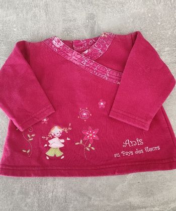 Sweat pull bébé fille 3 mois
