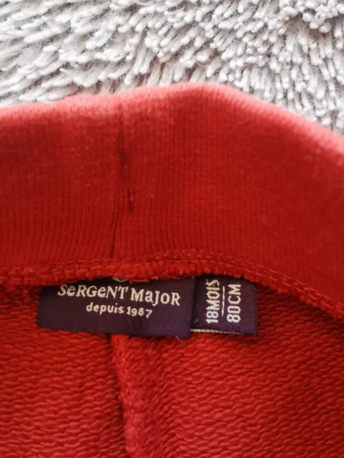 Pantalon léger rouge Sergent Major - photo numéro 3