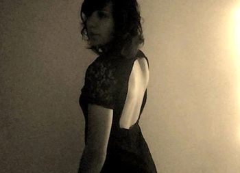 Robe noire dentelle