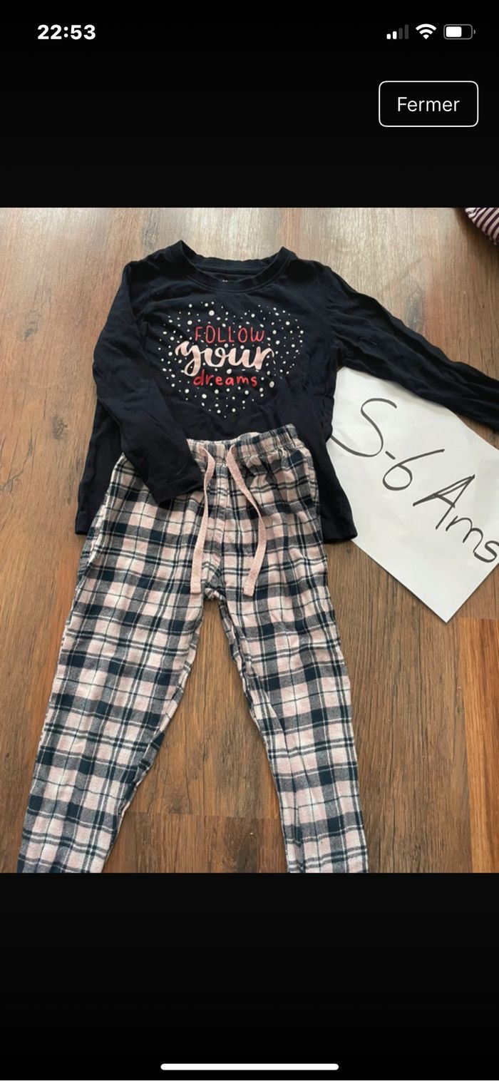 Pyjamas 2 pièces