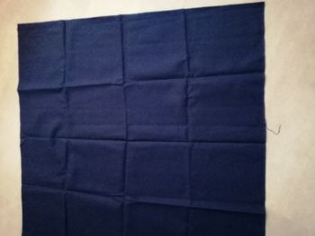 tissu marine 74 x 84 cm