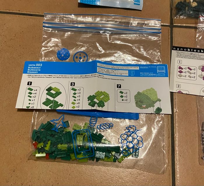 Lot Nanoblock Pokémon - photo numéro 2