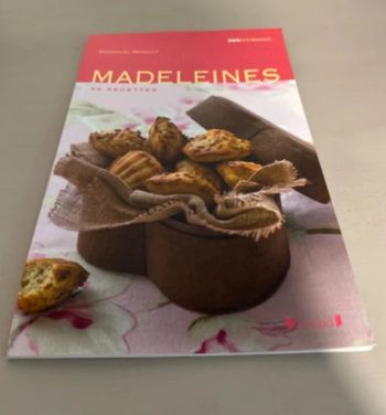 Livre de 50 recettes de madeleines