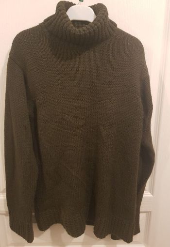 Pull col roulé