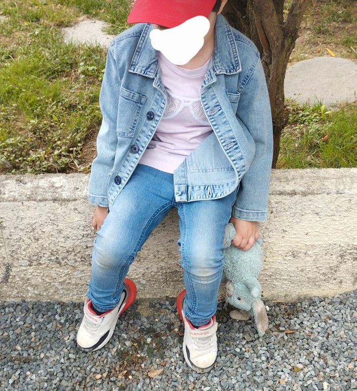 T-shirt lunettes, lila, 5 ans - photo numéro 5