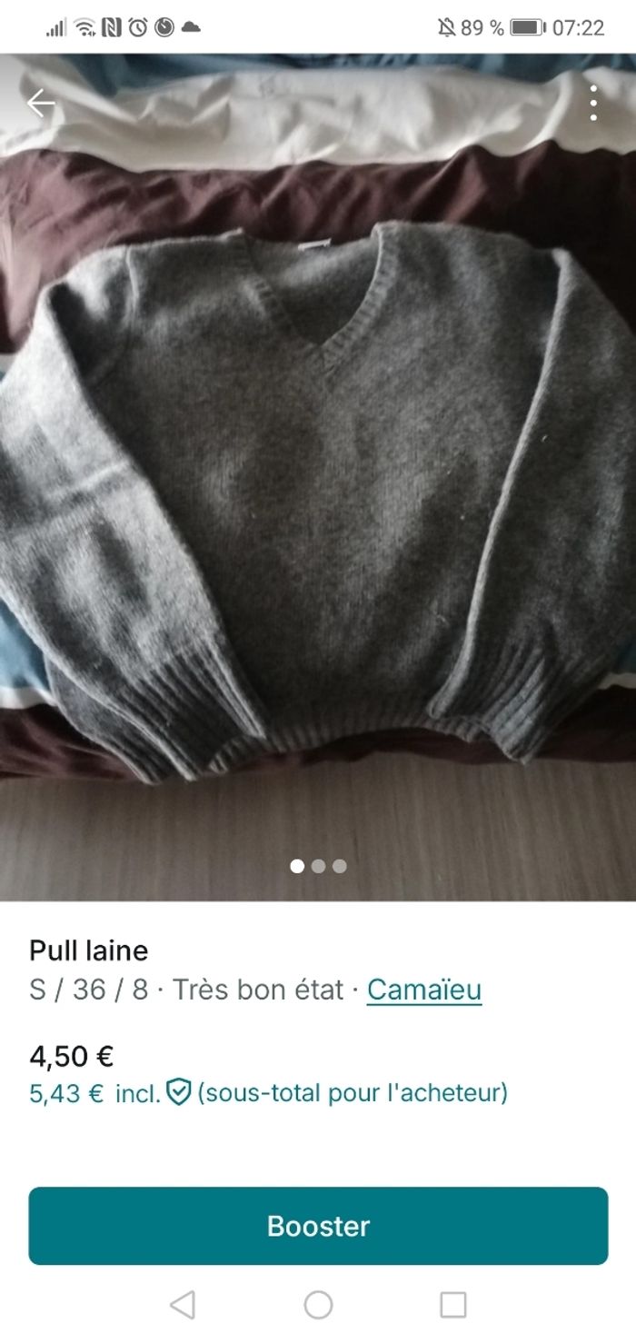 Pull laine - photo numéro 2
