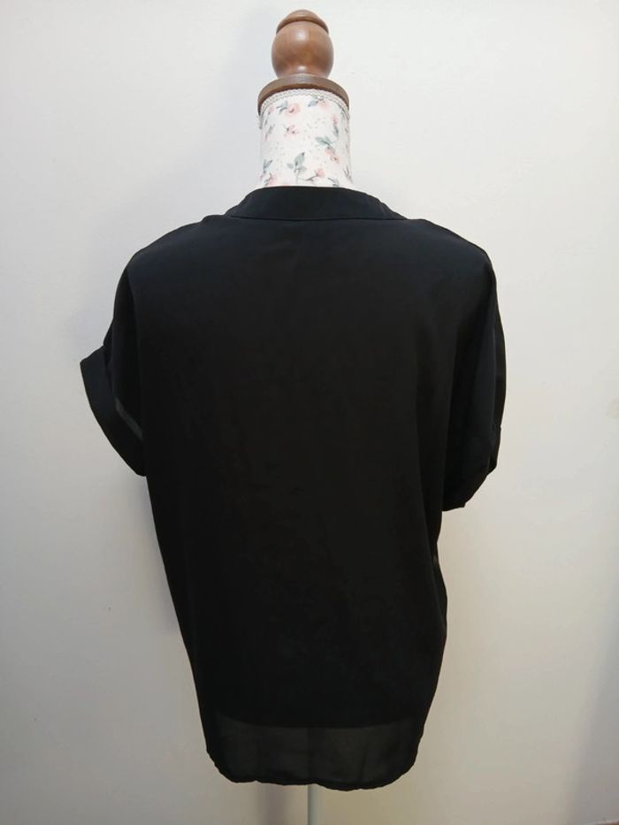 Blouse manches courtes noire Shein taille L - photo numéro 5