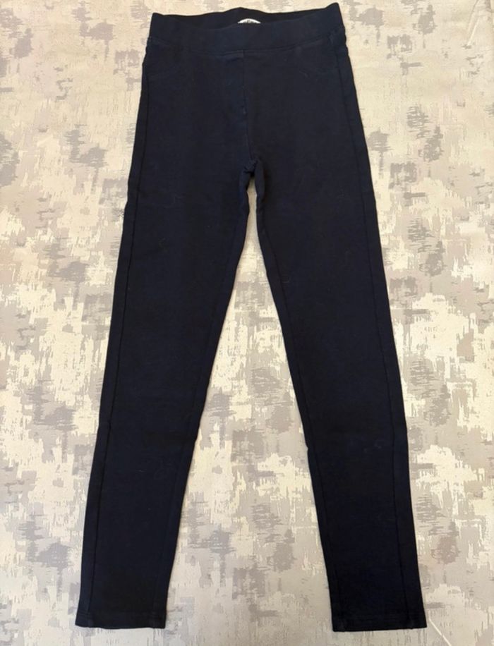 Legging fille Gémo 8 ans bleu marine neuf