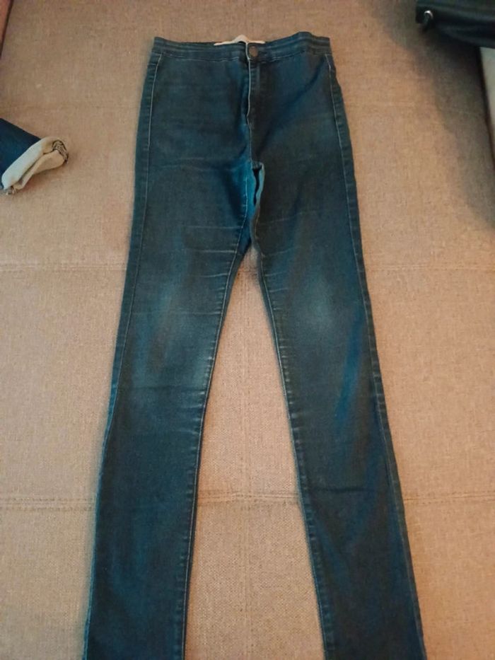 Lot de 5 jeans femme taille 38 - photo numéro 7