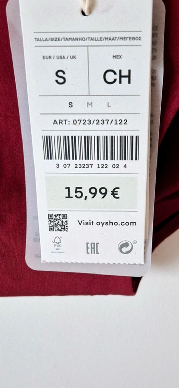 Bas de bikini Oysho Taille S - photo numéro 2