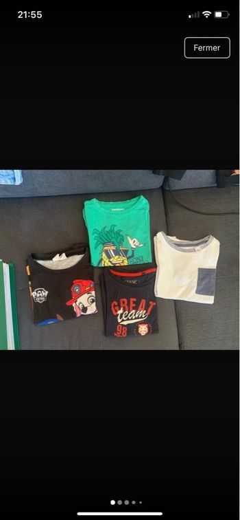 Lot tee shirt 