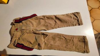Pantalon garçon velours 3 ans