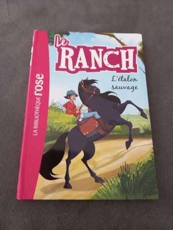 Livre bibliotheque rose le ranch tome 1