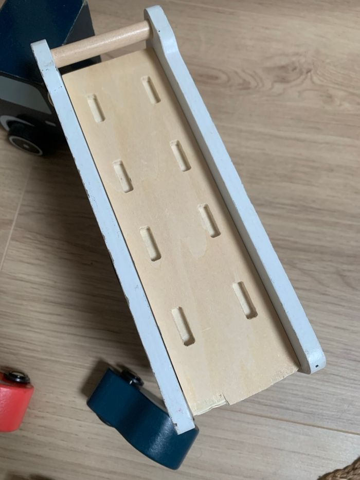 Camion + voitures en bois - photo numéro 4