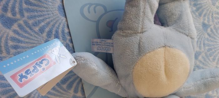 Doudou ourson dormeur bleu Gipsy toy