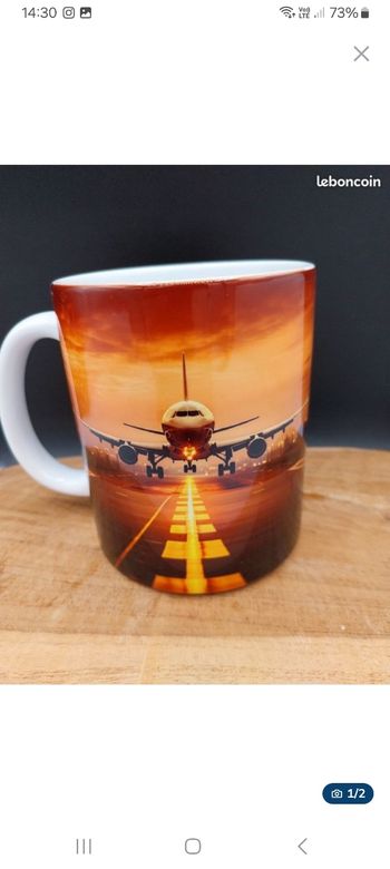 Mug avion
