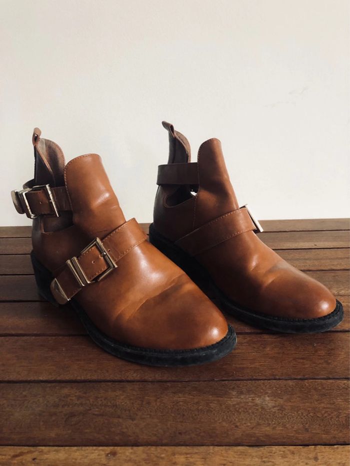 Bottines ajourées