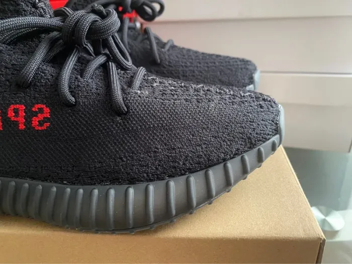 Adidas Yeezy boost 350 v2 black red - photo numéro 10