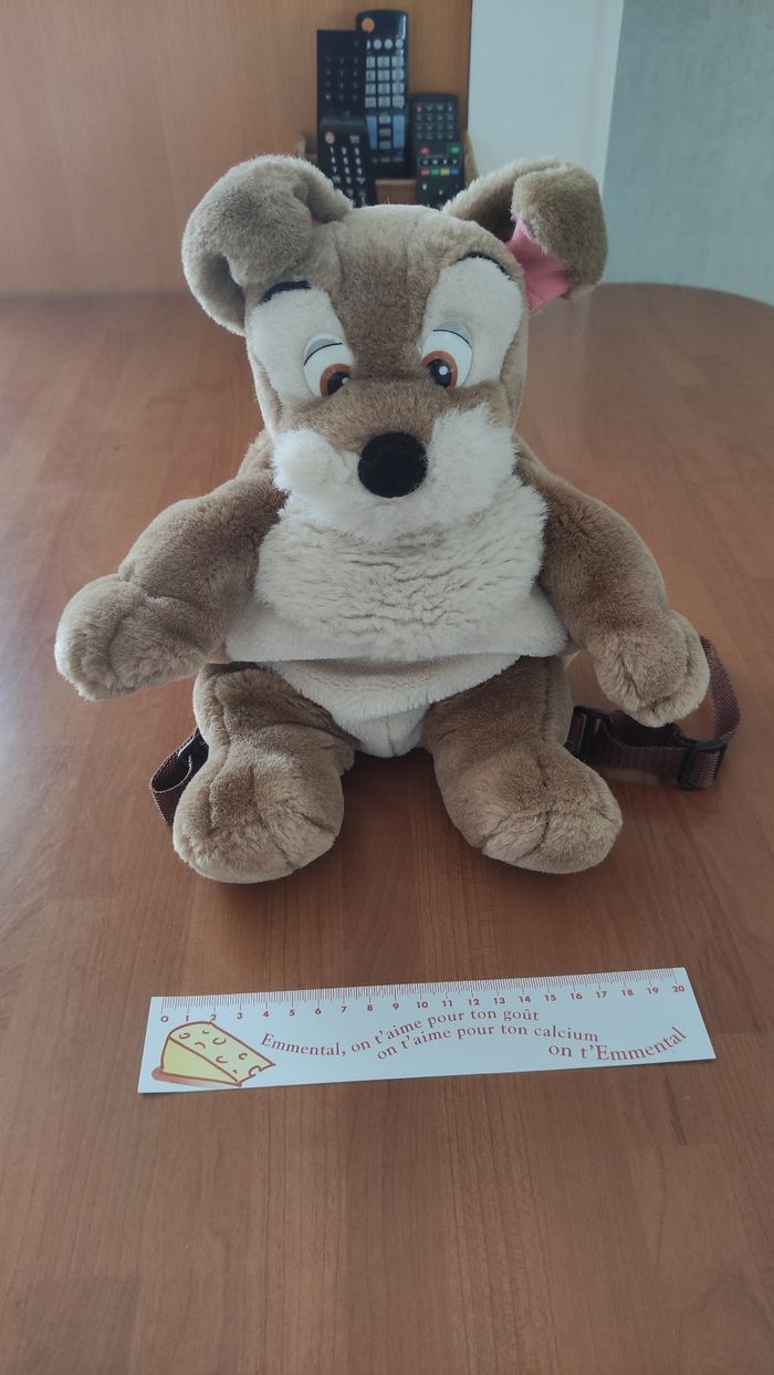 Sac à dos peluche Disney le clochard - photo numéro 8