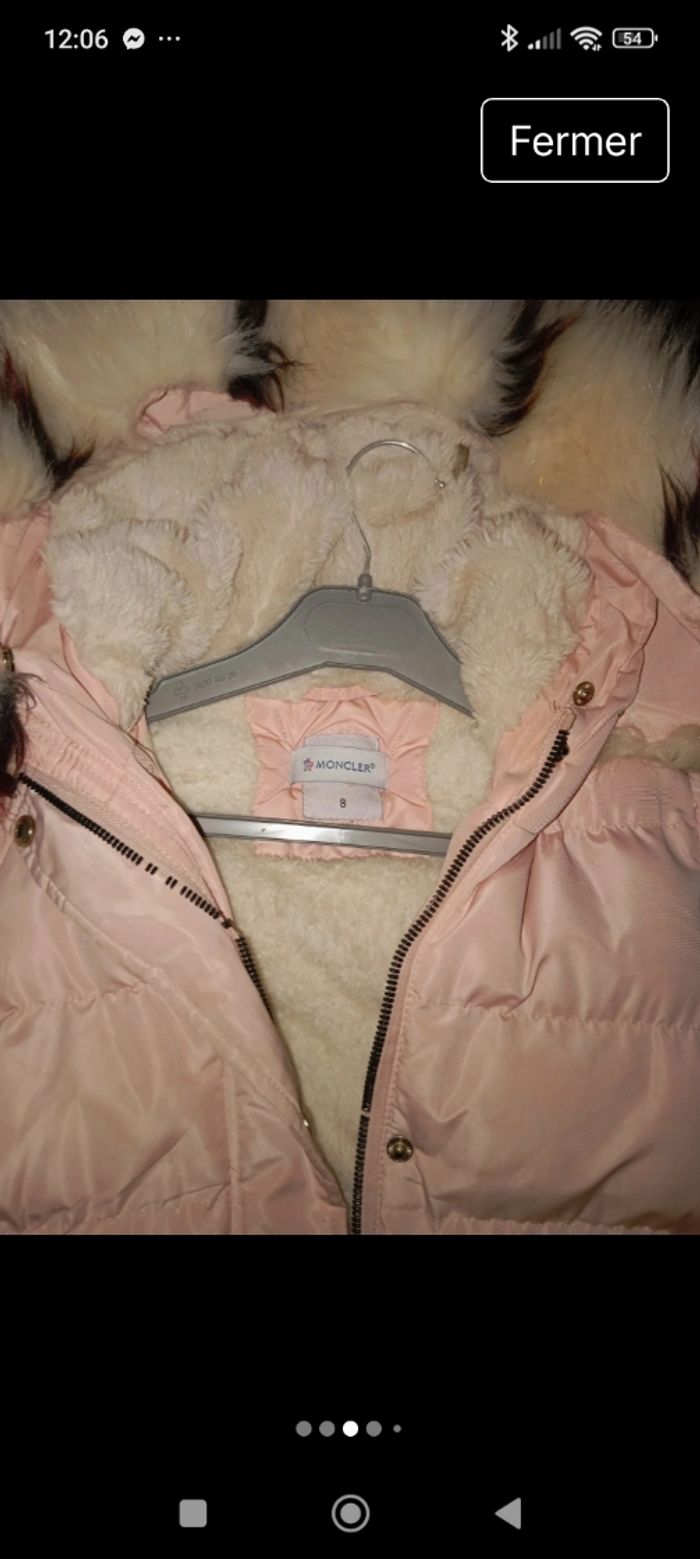 Manteau fourrure âge 8 ans - photo numéro 3