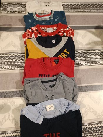 Pull bébé garçon 3 mois lot de 7