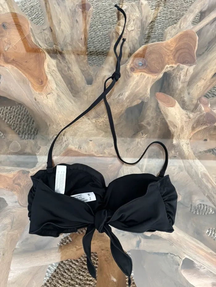 Haut de maillot de bain noir Calliope - photo numéro 2