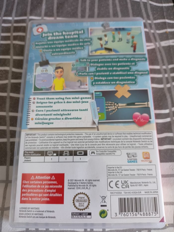 Nintendo Switch doctors nurses - photo numéro 2