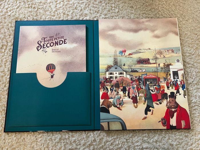 Livre une toute petite seconde Rebecca Dautremer - photo numéro 5