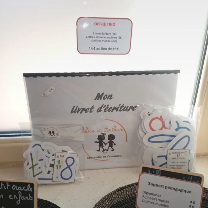 Lot écriture enfant Montessori