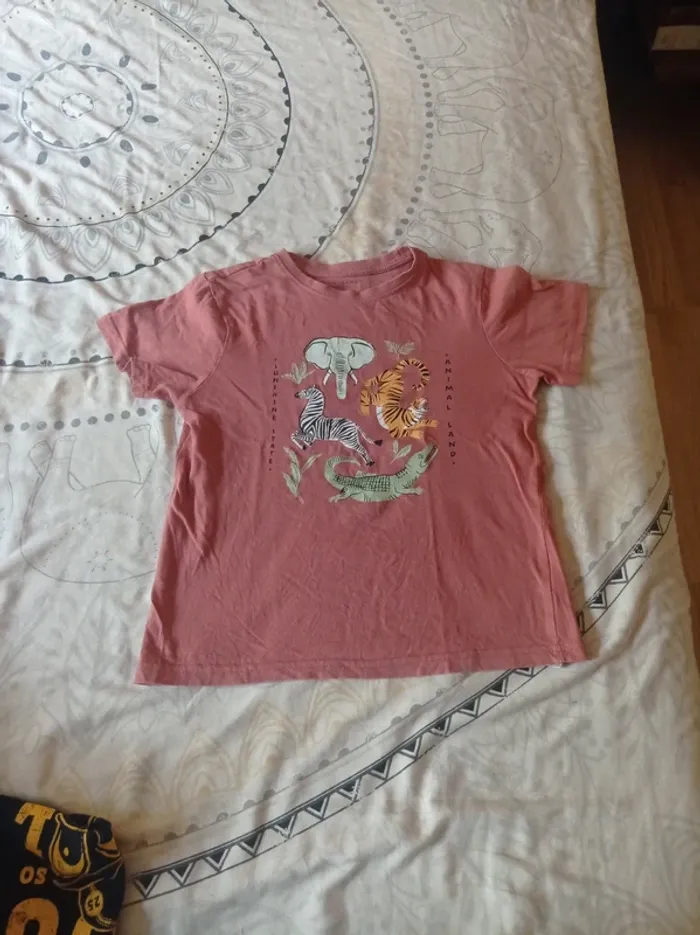 Tee-shirt animaux de la jungle