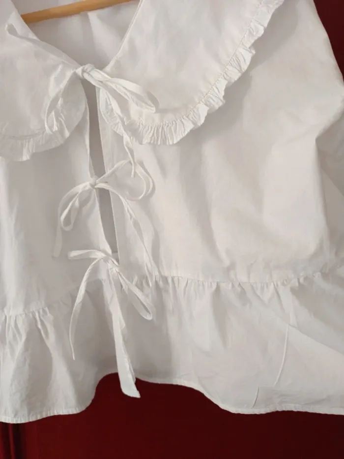 Blouse chemise 100% coton t.M-XL - photo numéro 4