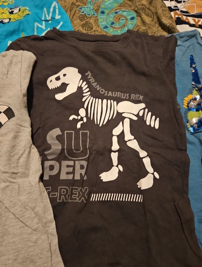 Lot t-shirts manches courtes - photo numéro 3