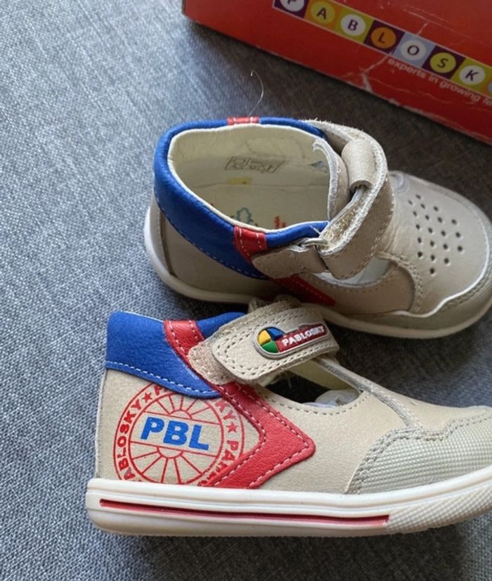 Chaussures bottillons sandales en cuir Pablosky neuves 19 - photo numéro 2