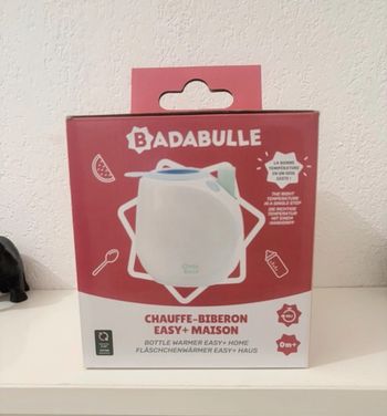 🍼 chauffe-biberon badabulle easy+ maison - ultra rapide & universel - très bon état
