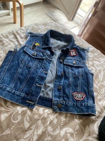 Veste en jeans courte taille S