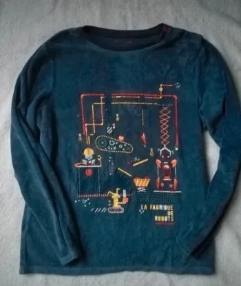 🎈Pyjama garçon sergent major 11 ans bleu 🎈