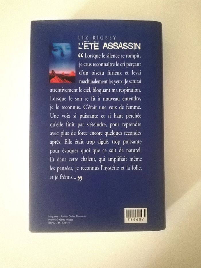 L'été assassin de Liz Rigbey - photo numéro 2