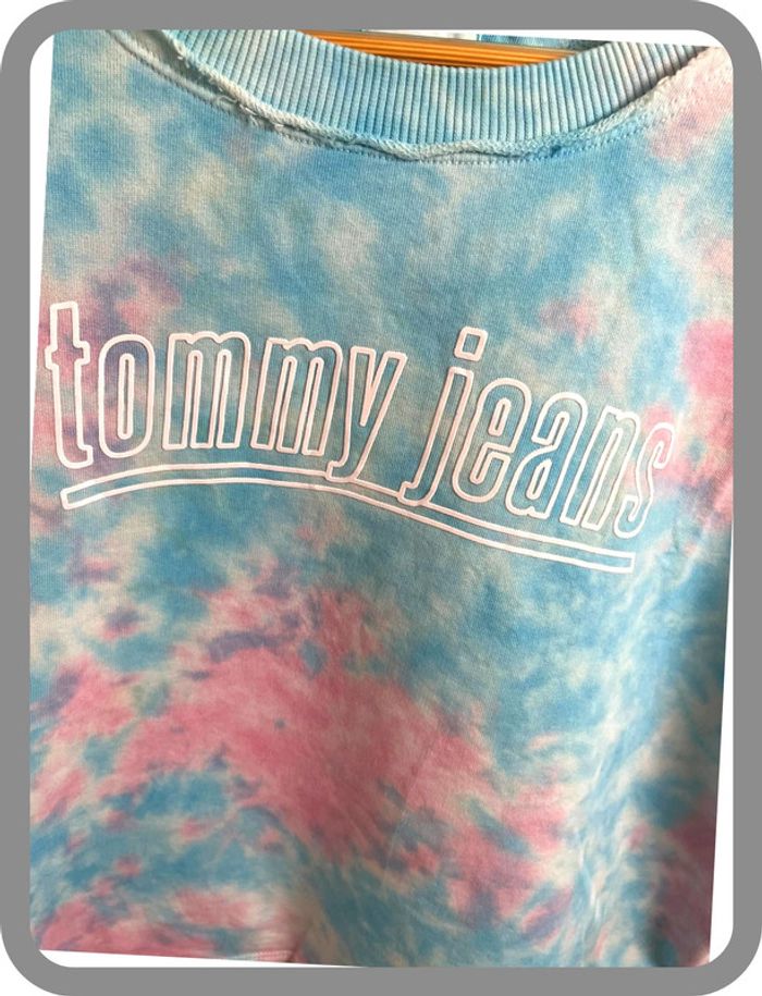 Sweat Tommy Jeans – Femme – Taille S – Multicolore – bon état - photo numéro 3